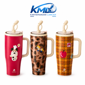 Tumbler Vacuum Stainless Steel 316 Handle 900ML KML-770 – Premium Travel Mug