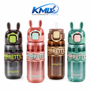 Botol Minum Anak Tritan 750 ml XBD 6189 – Sedotan, Lock System, Food Grade | KML Distributor