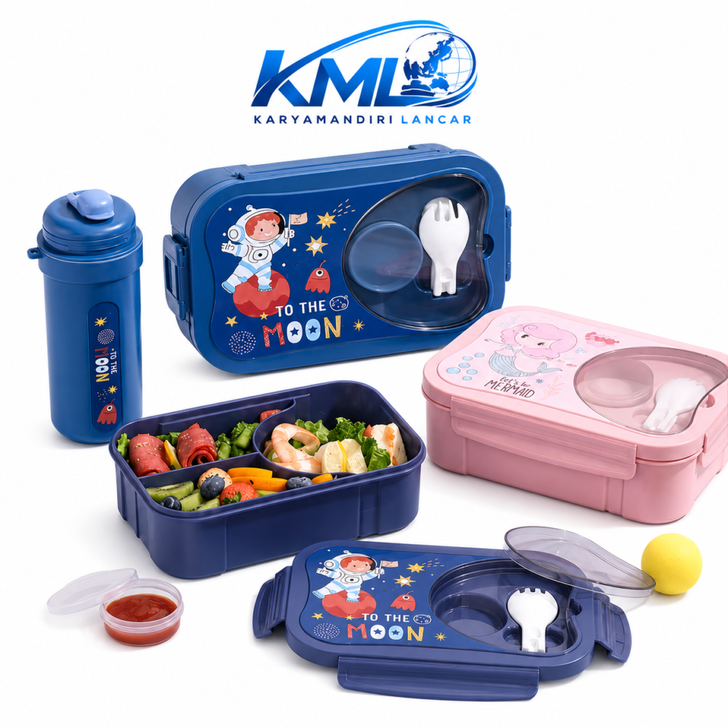 Lunchbox KX-6158 – Set Bekal Praktis & Berkualitas