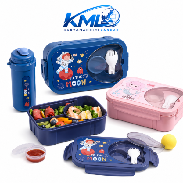 Lunchbox KX-6158 – Set Bekal Praktis & Berkualitas