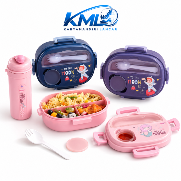 Lunchbox KX-6152 – Set Bekal Praktis & Berkualitas
