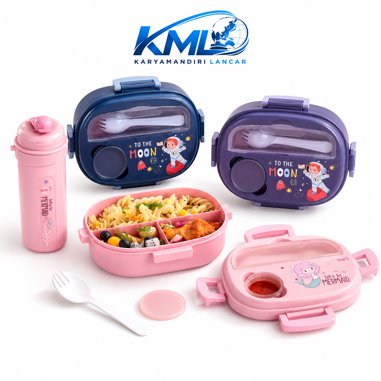 Lunchbox KX-6152 – Set Bekal Praktis & Berkualitas