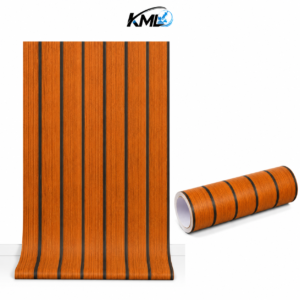 Wallpaper Dinding PVC Motif Serat Kayu Garis Hitam WPP 5246-4 Premium Stiker Anti Air 45cm x 3,5m