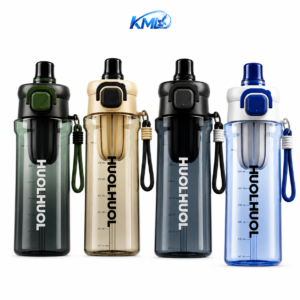 KML Botol Minum 750ML PET Premium Sport Sedotan Leakproof Portable DK-7286