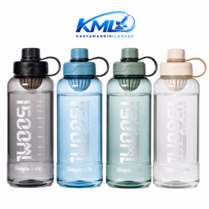 Botol Minum WT-3288 1500 ml Jumbo dengan Handle | KML Distributor