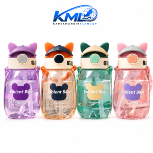 Botol Minum Anak XBD 2006 550 ml Sedotan & Safety Lock | KML Distributor