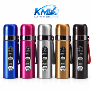 KML Termos Stainless Steel 304 500ML Botol Minum Panas Dingin Portable PDS-129
